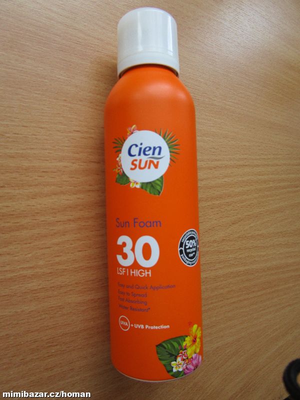 Pěna na opalování SPF 30, 200 ml