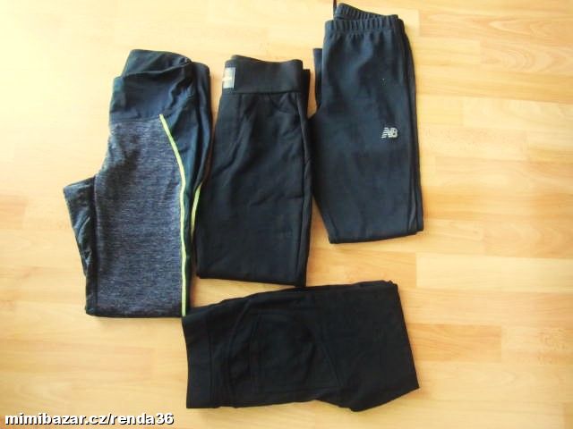 Set 4 kusů legín vel. S - jako nové