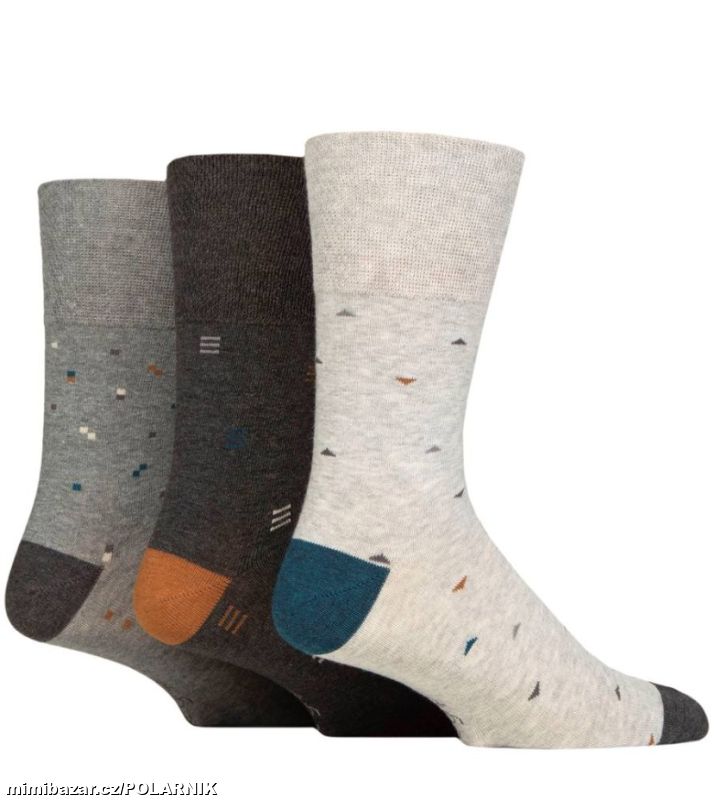 Pánské ponožky s jemným lemem