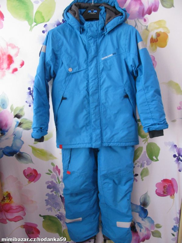 Rostoucí lyžařský set Didriksons Skare Corn Blue