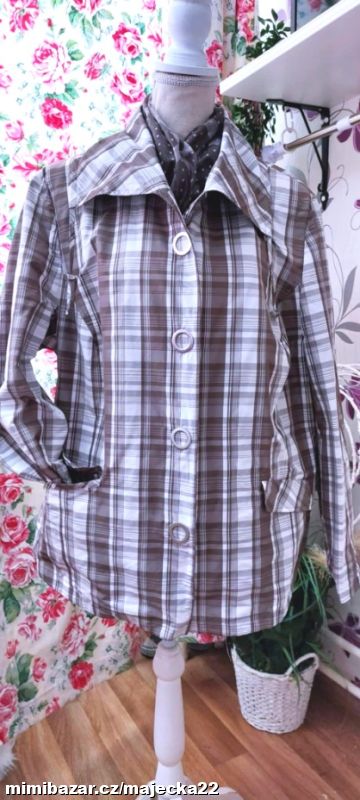 PŘECHODOVÝ ŠUSŤÁKOVÝ TRENČKOT ~~~~~ 8650