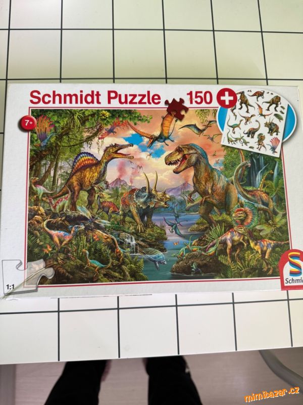 Puzzle s dinosaurama