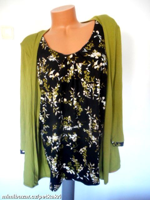 krásné tričko s kardiganem uk 18