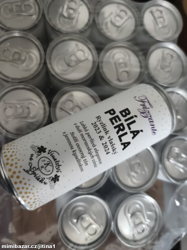 Výborné frizzante 0, 25l Bílá Perla