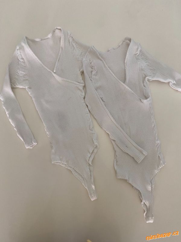 2 ks Tričko body, vel. XS - S