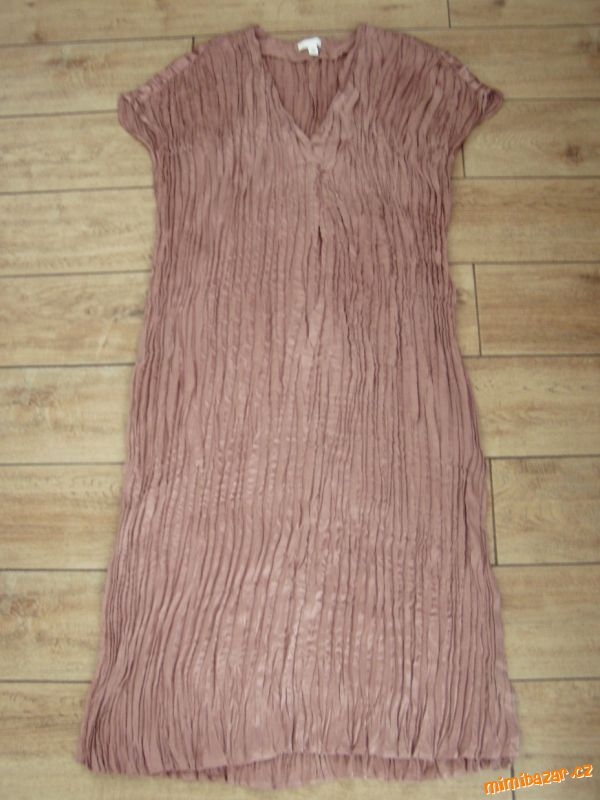 Překrásné bronzové šaty H&M