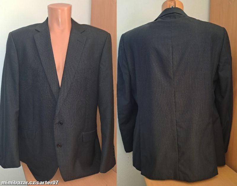 Pánské slim formální sako Marks&Spencer/44-L/2x61