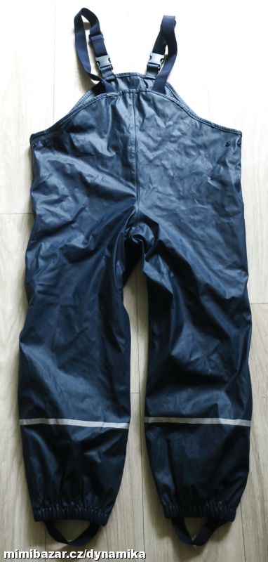 Kalhoty do deště - vyteplené vel. 6-8 let