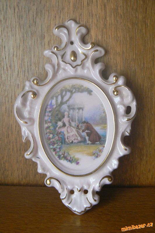 Růžový porcelán obrázek