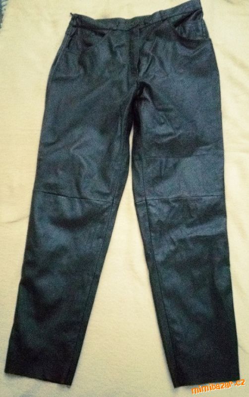 , dámské kožené kalhoty vel. 46