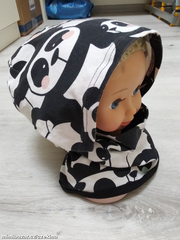 Set čepice a nákrčník