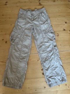 lehké plátěné kalhoty top stav
