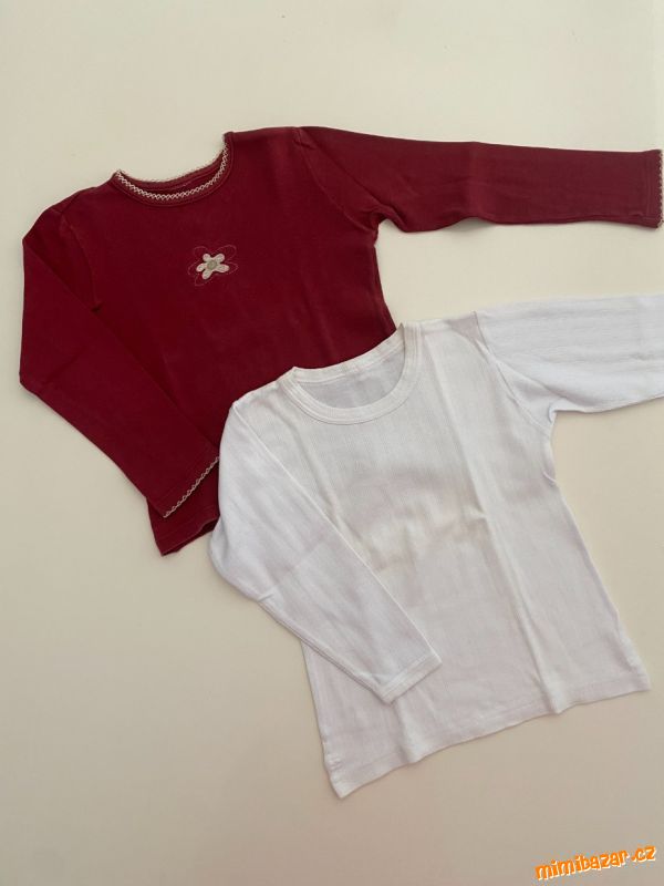 Tričko 2 ks (4 - 5 let)