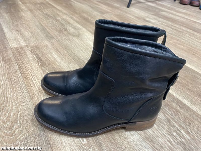 Kožené zimní boty Tamaris vel/ 39