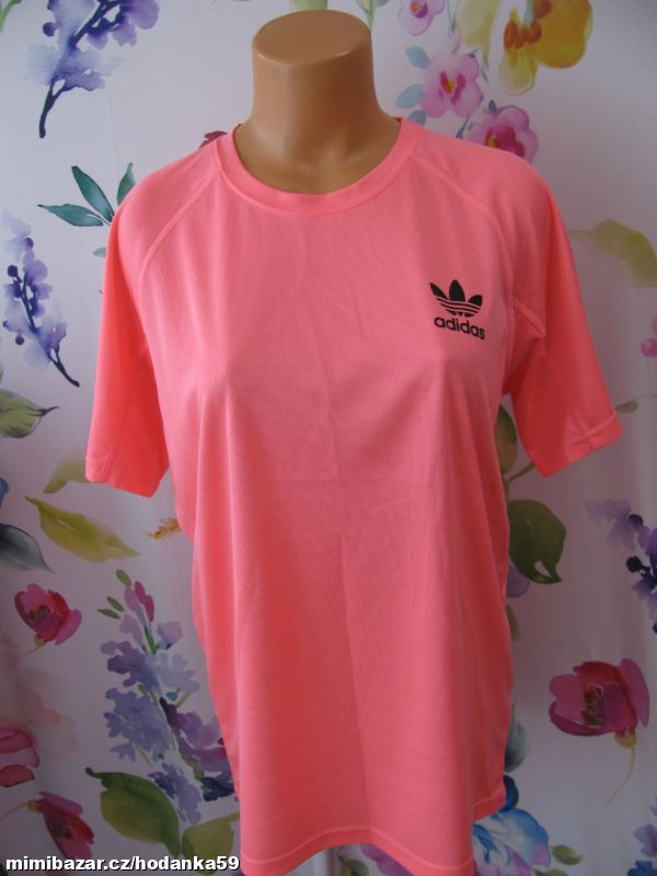 Funkční tričko lososové barvy