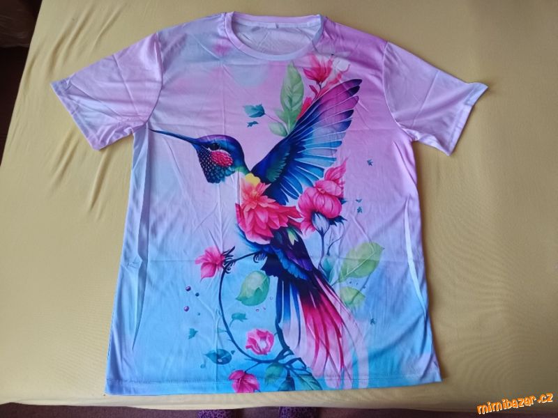 Dámské triko 3D potisk vel XL nenošené