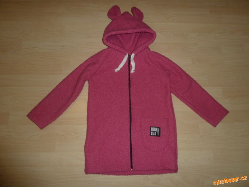 Dívčí beránek parka kabát Little star vel. 128