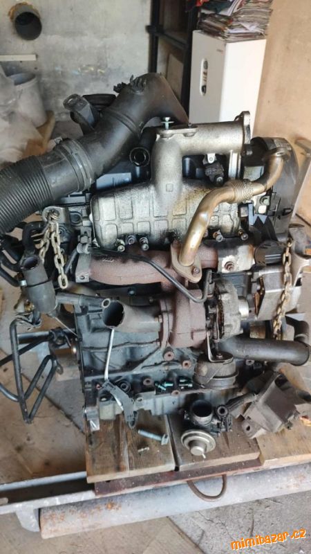 Náhr. díl z motoru 1.9 TDI PD, blok bez vstřikovačů