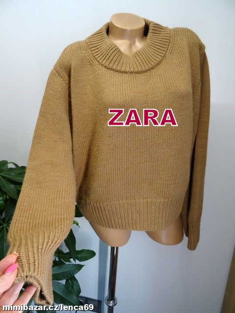 KRÁSNÝ SVETR ZARA