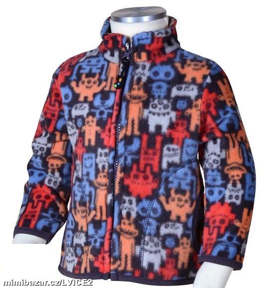 Mikina fleece příšerky
