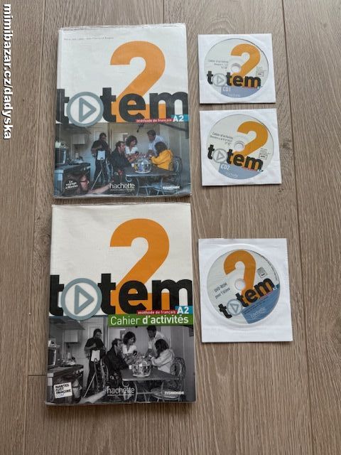 Učebnice francouzštiny-Totem 2 (A2) + pracovní sešit