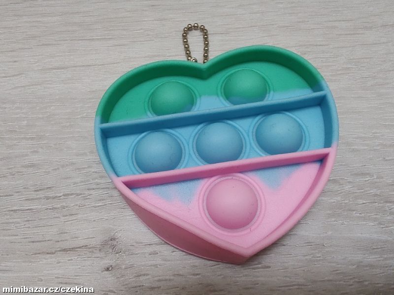 Pop it hra - přívěsek