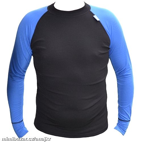 Termo prádlo - triko dlouhý rukáv hladký úplet