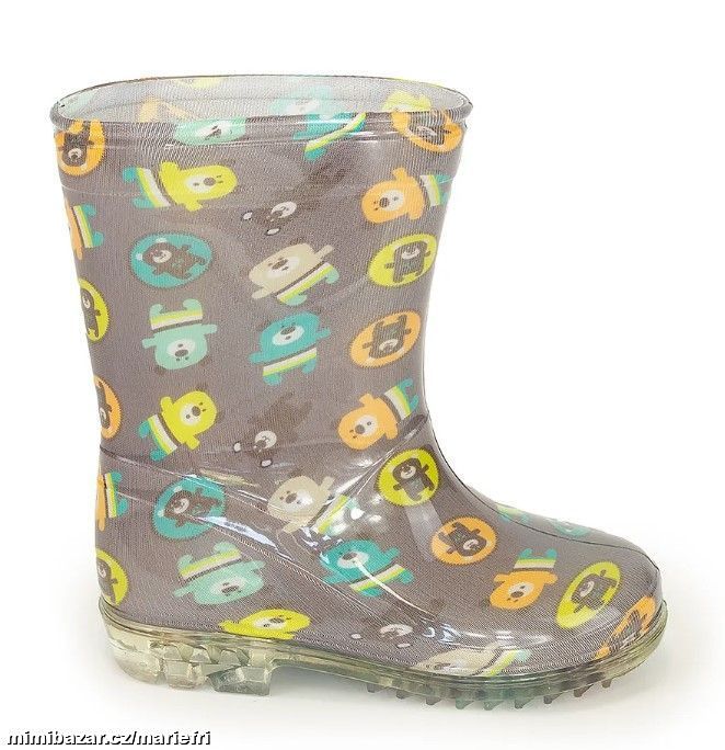 Holinky, holiny, gumovky, gumáky PL0042-18 medvěd