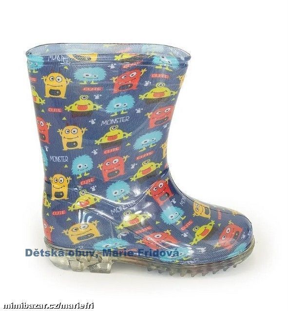 Holínky/gumáky/gumovky PIDILIDI PL0040-04 příšery