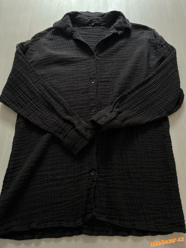 dámská bavlněná košile s 34 rukávem vel L