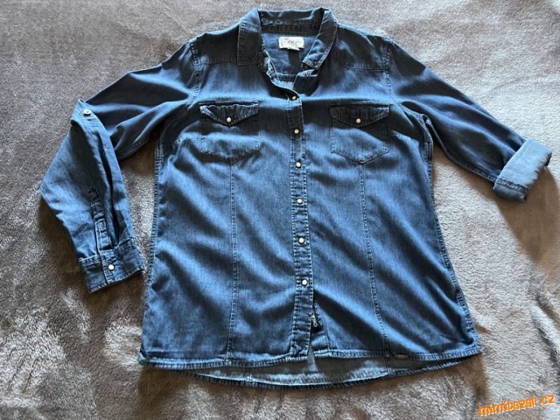 Dámská riflová košile vel 40