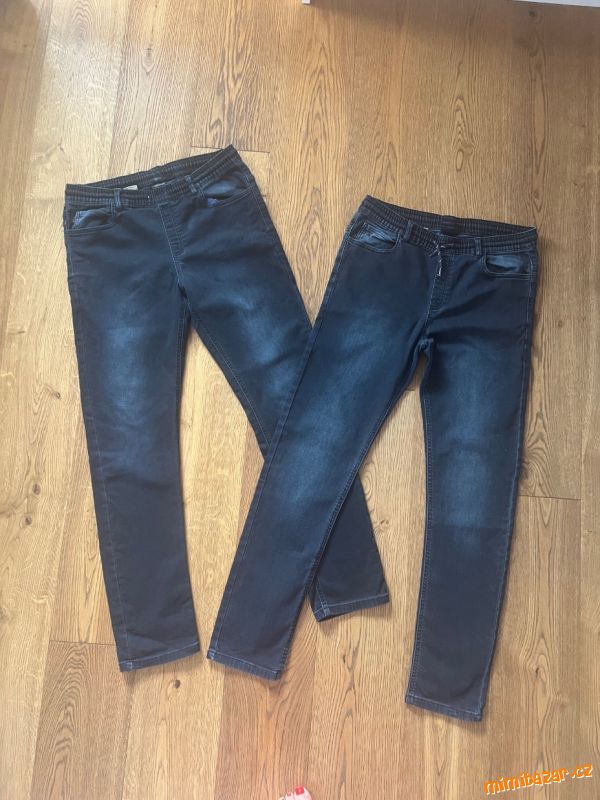 Pružné kvalitní džíny do gumy Mayoral vel. 18