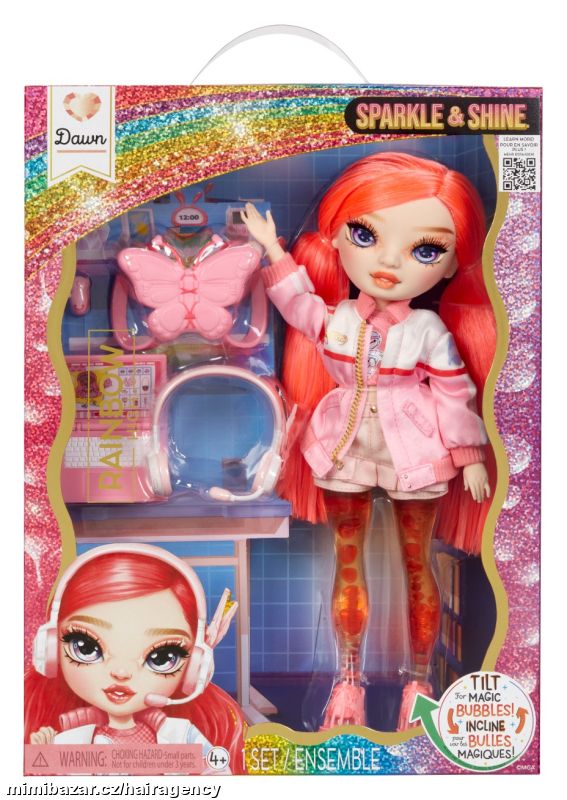 429234 Rainbow High Sparkle&Shine panenka Coral