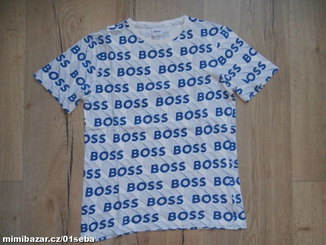 Pěkné triko BOSS vel.164 !!!!!!!!