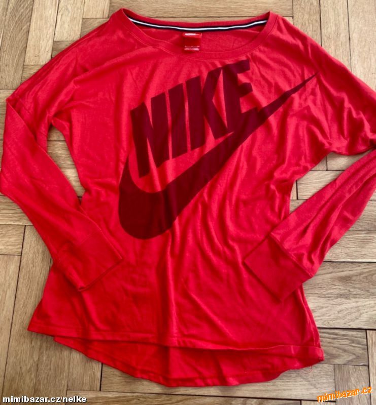 KRÁSNÉ DÁMSKÉ TRIKO NIKE S DLOUHÝM RUKÁVEM S-M