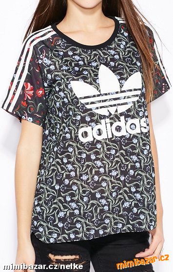 KRÁSNÉ DÁMSKÉ TRIČKO ADIDAS ORIGINALS M - L