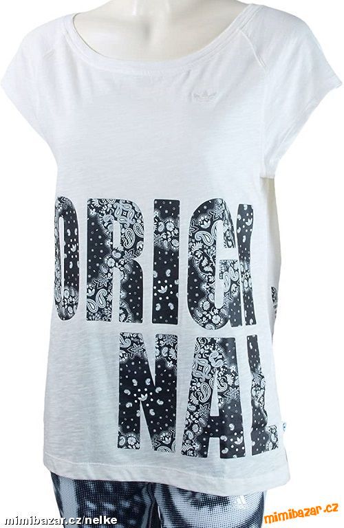 KRÁSNÉ DÁMSKÉ TRIČKO ADIDAS ORIGINALS M - L