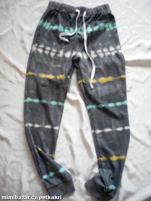 dámské tepláčky s kapsami vel.S