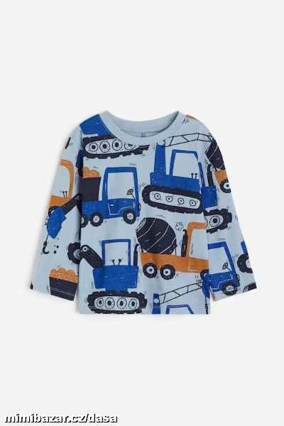 Tričko auta triko zn. H&M Skladem v 134/140