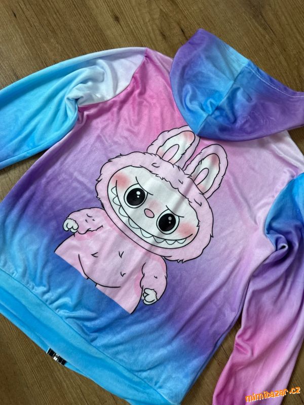 Sametová mikina Labudu