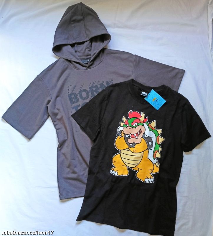 2 NOVÁ TRIKA-12-14 let, 158/164 cm