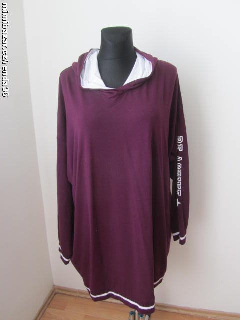 Mikinové šaty B.P.C. vel. 3XL - nové