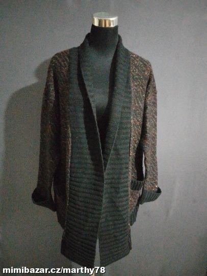 *** KRÁSNÝ DÁMSKÝ SVETR, KARDIGAN, VEL.XL ***