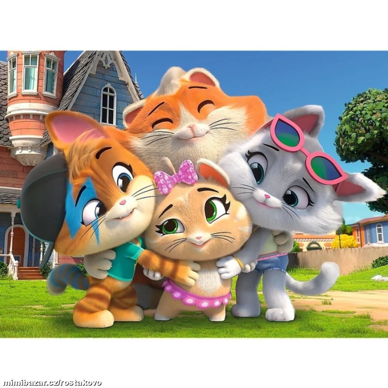 Puzzle kočky 30 dílků