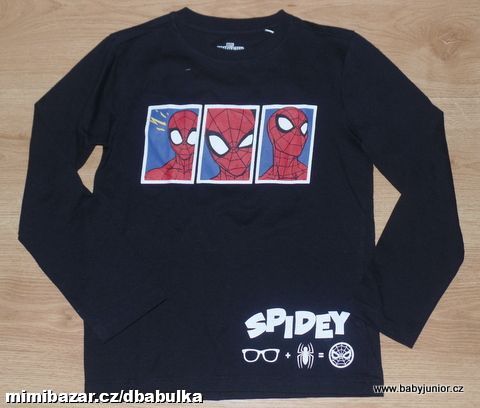 SPIDERMAN TRIKO dlouhý rukáv