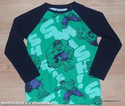 HULK TRIKO dlouhý rukáv