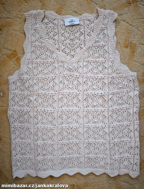 Dámský pletený top Gina Benotti