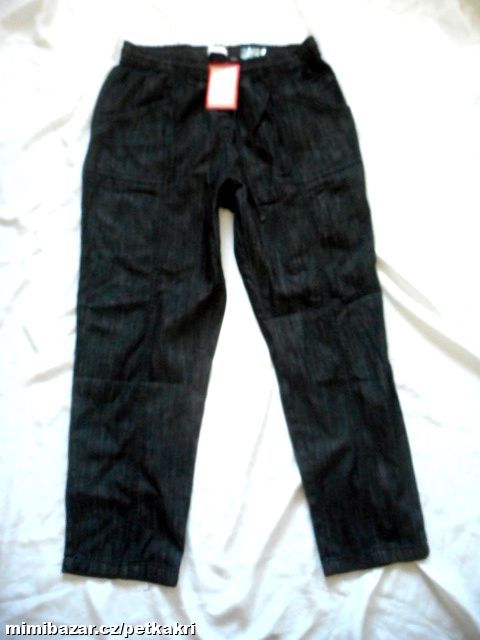 odlehčené černé šisované džíny uk 20