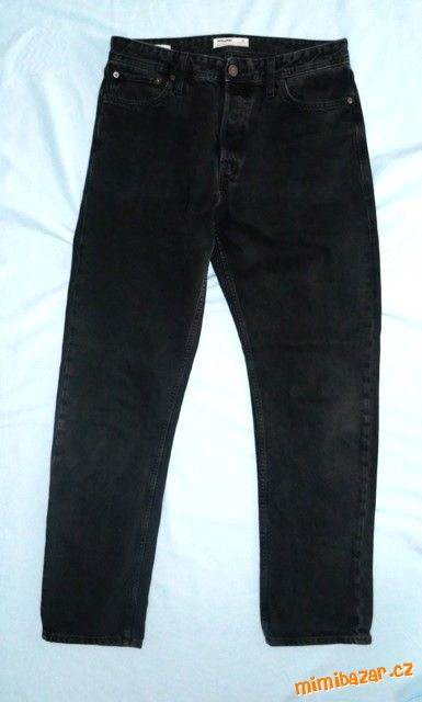 Šedočerné džíny Jack & Jones