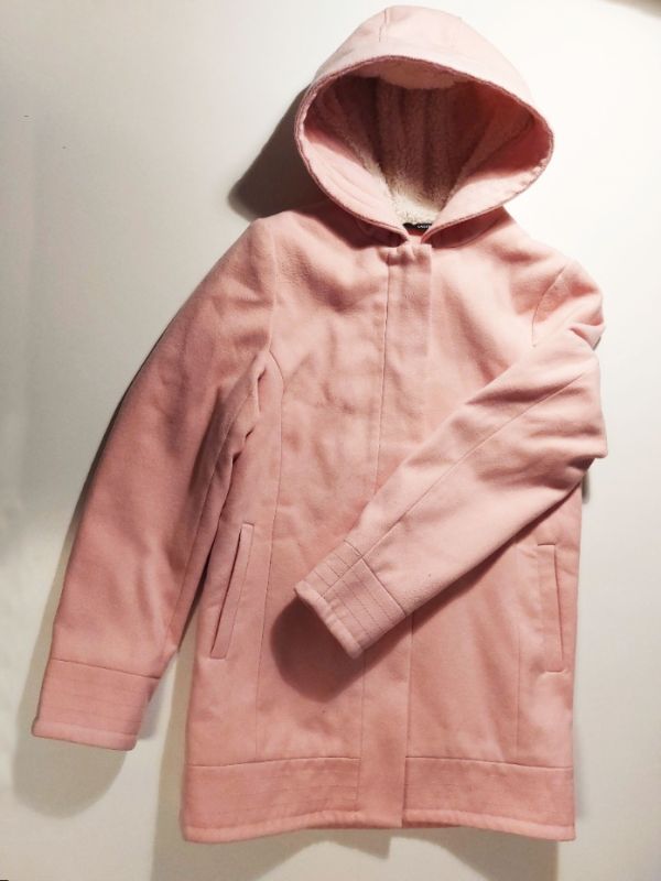 Flaušový kabát, podzimní kabátek
